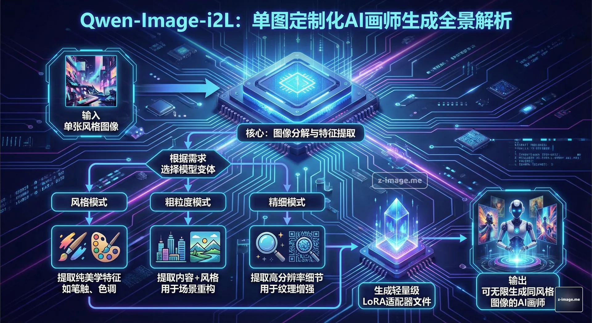 Qwen-Image-i2L：单图打造专属AI画师，个性化图像创作全攻略