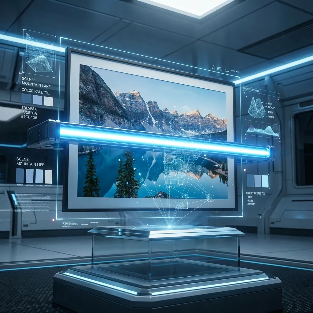 Демонстрация сканирования и анализа изображения