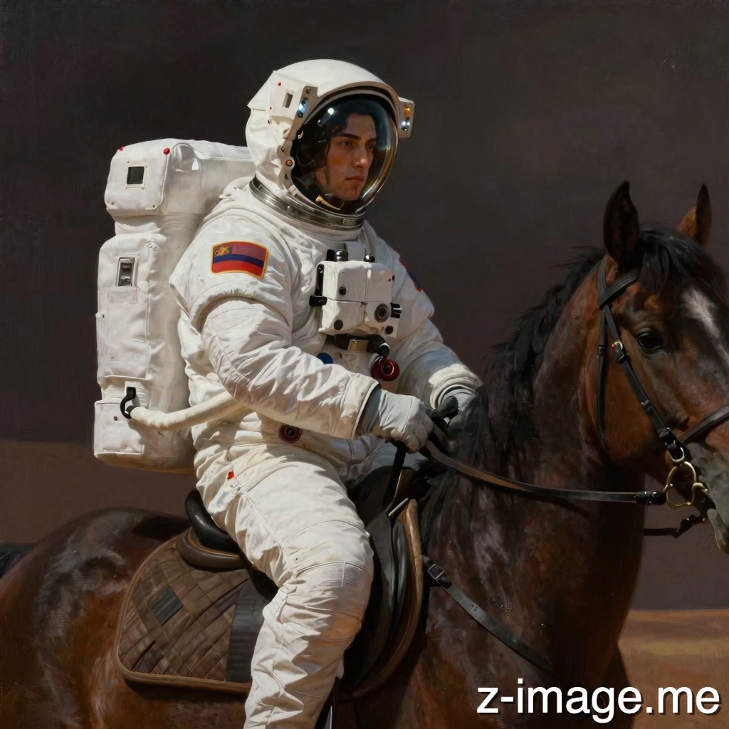 Dark Painterly Portrait preview